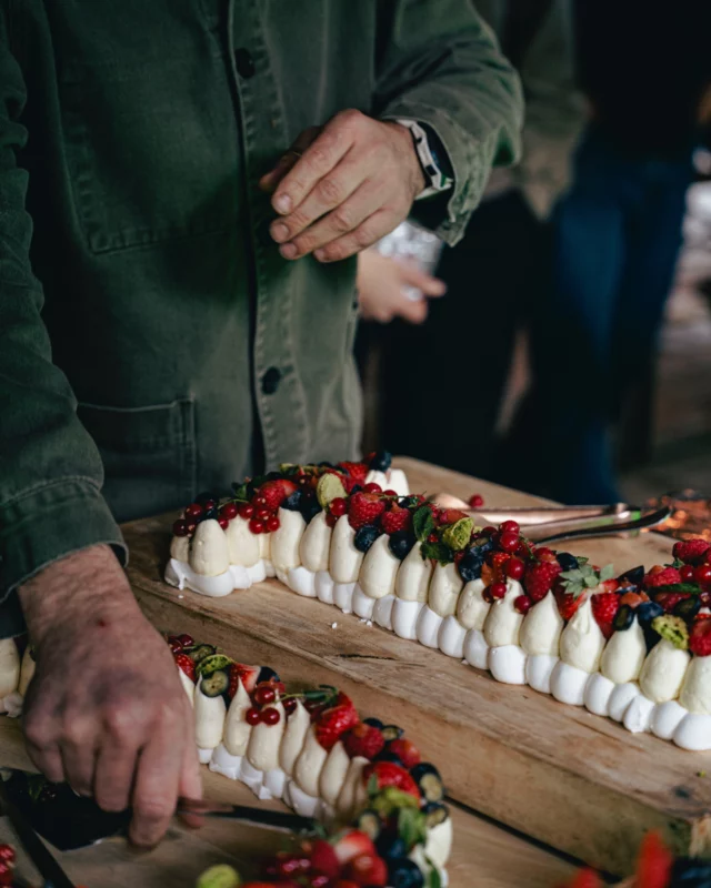 Red Fruit Number Pavlova 🍰